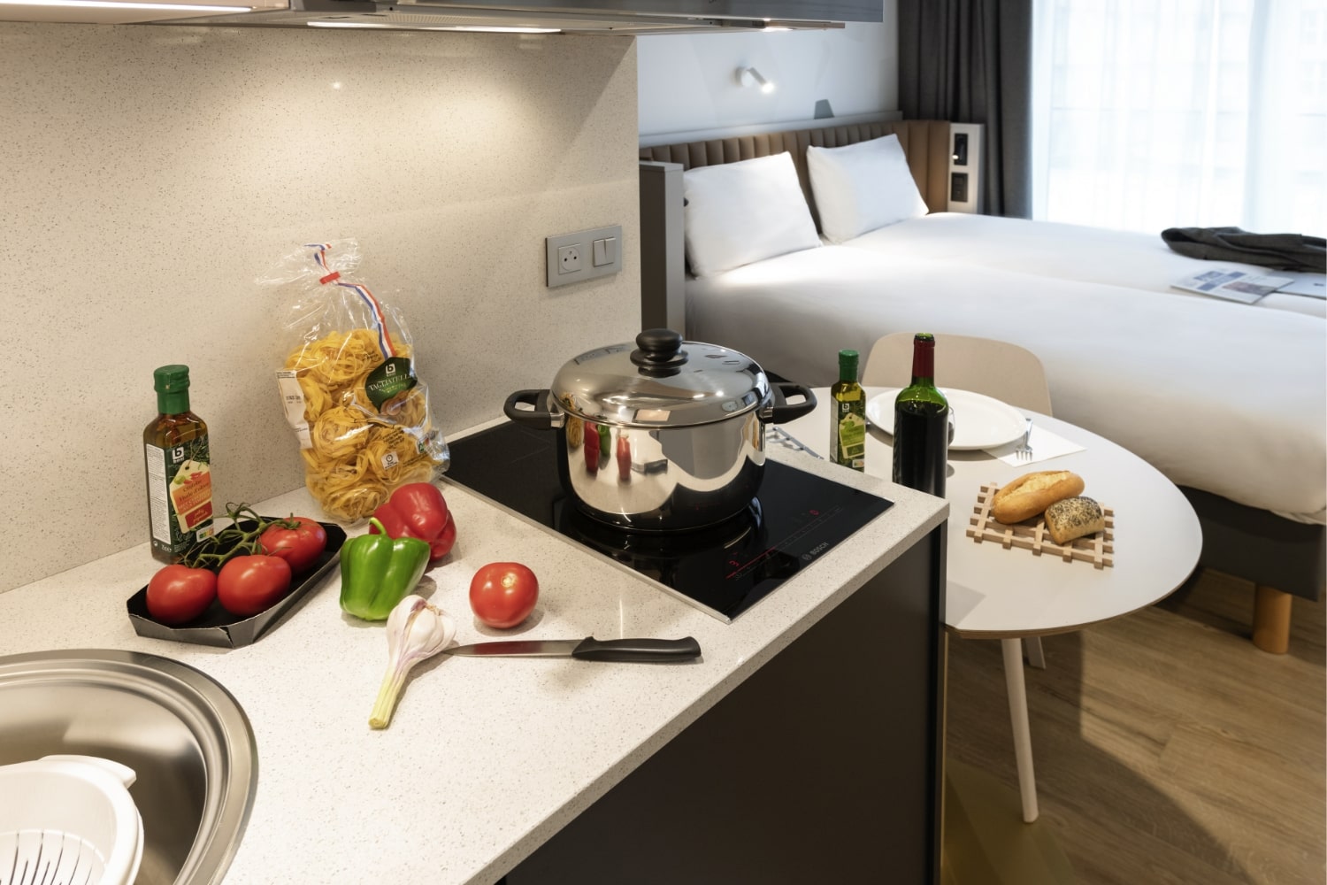 open space furniture instatalation