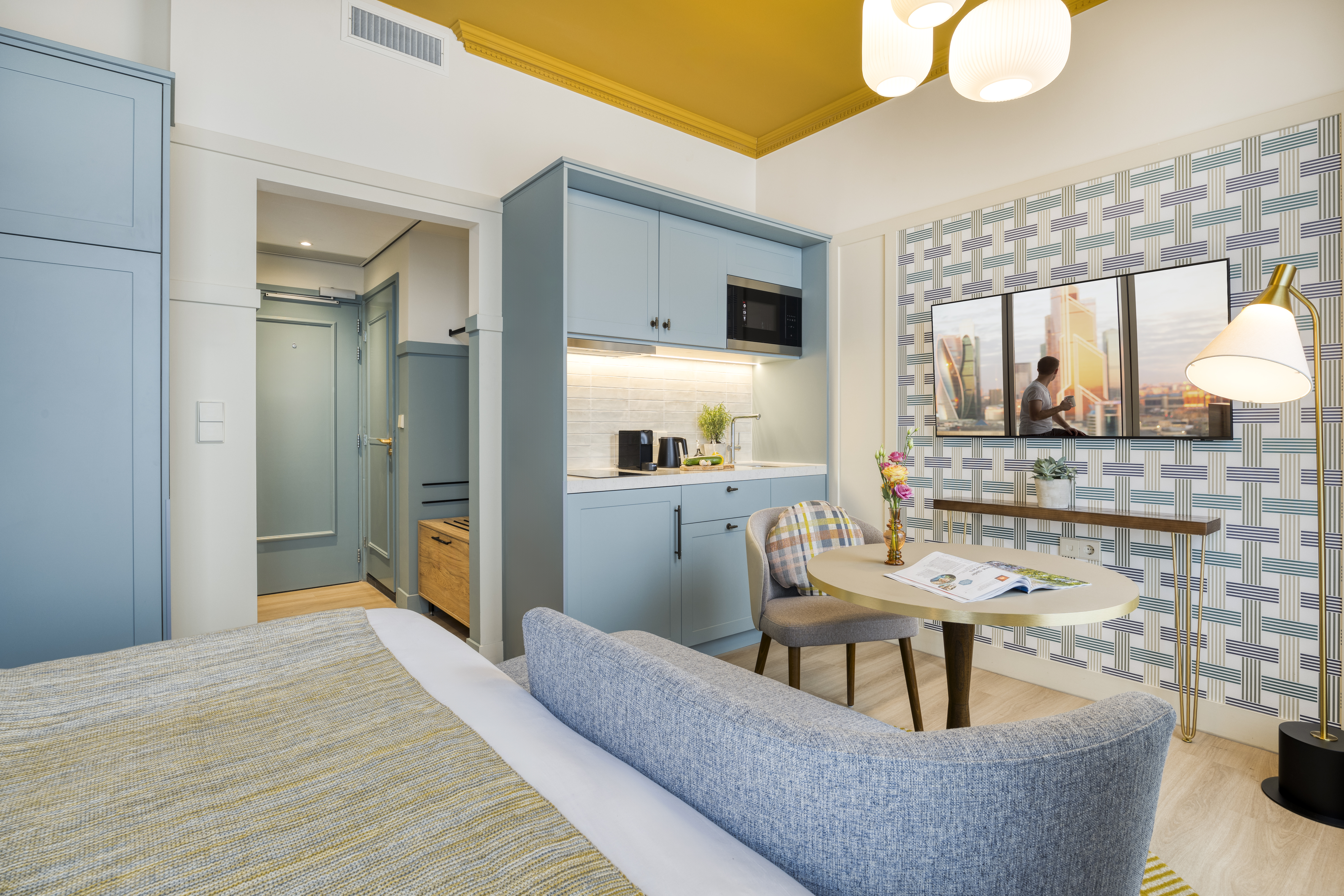 furniture instalation Rooms Hotel in Munchen