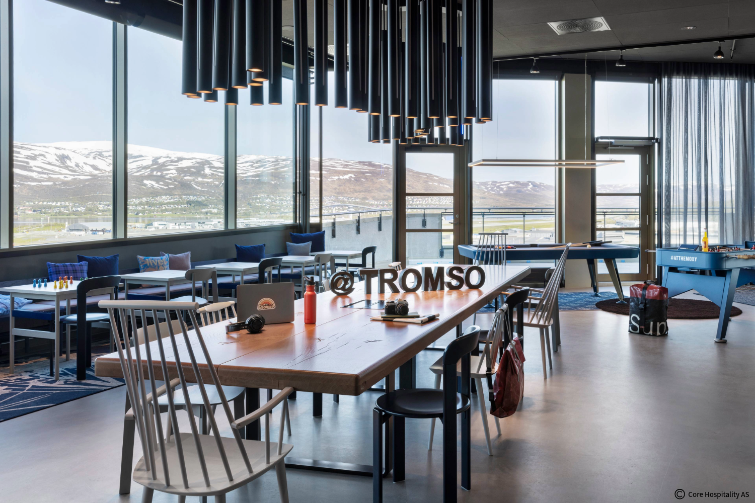 Tromso public area instalation