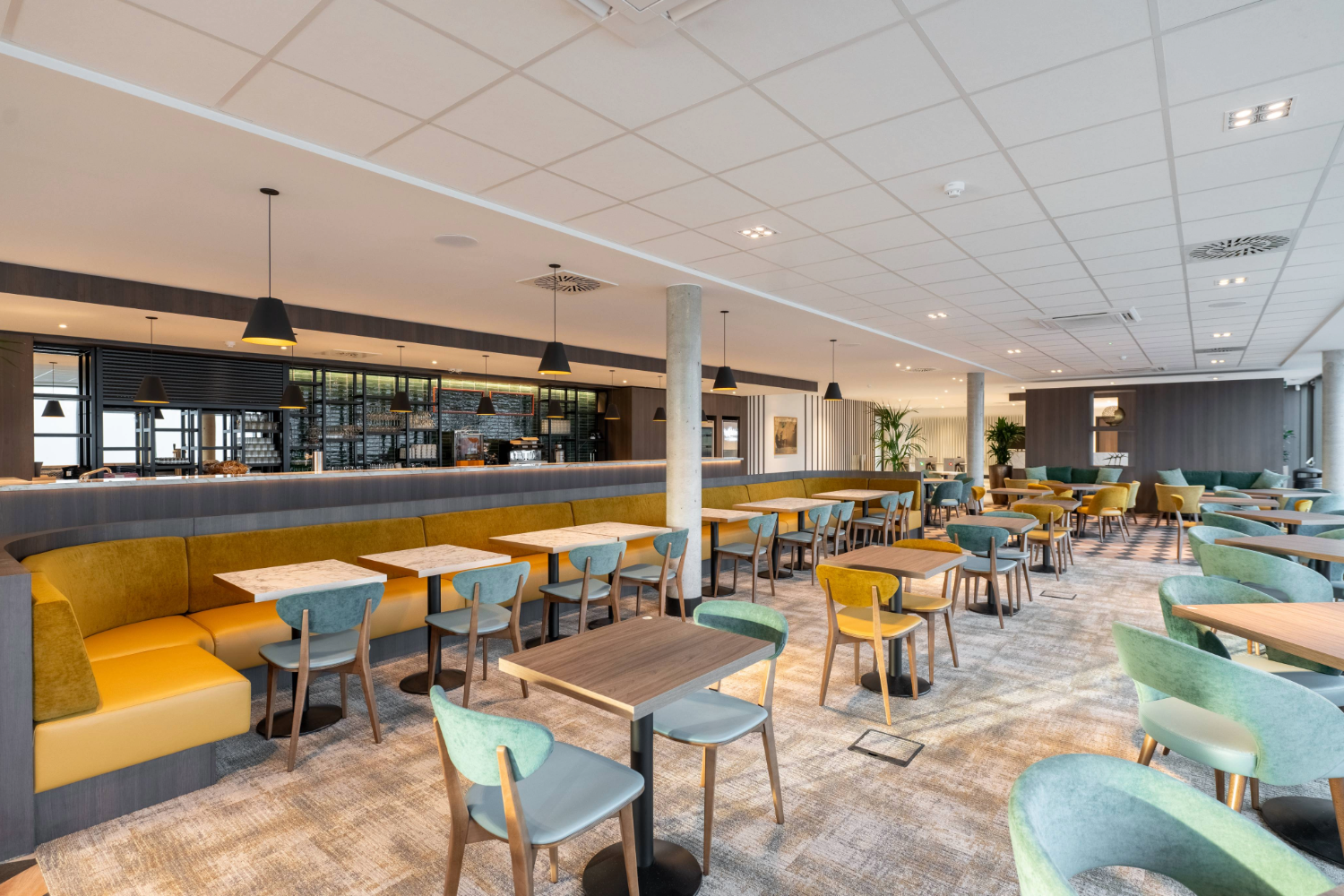 Golf club hotel instalation