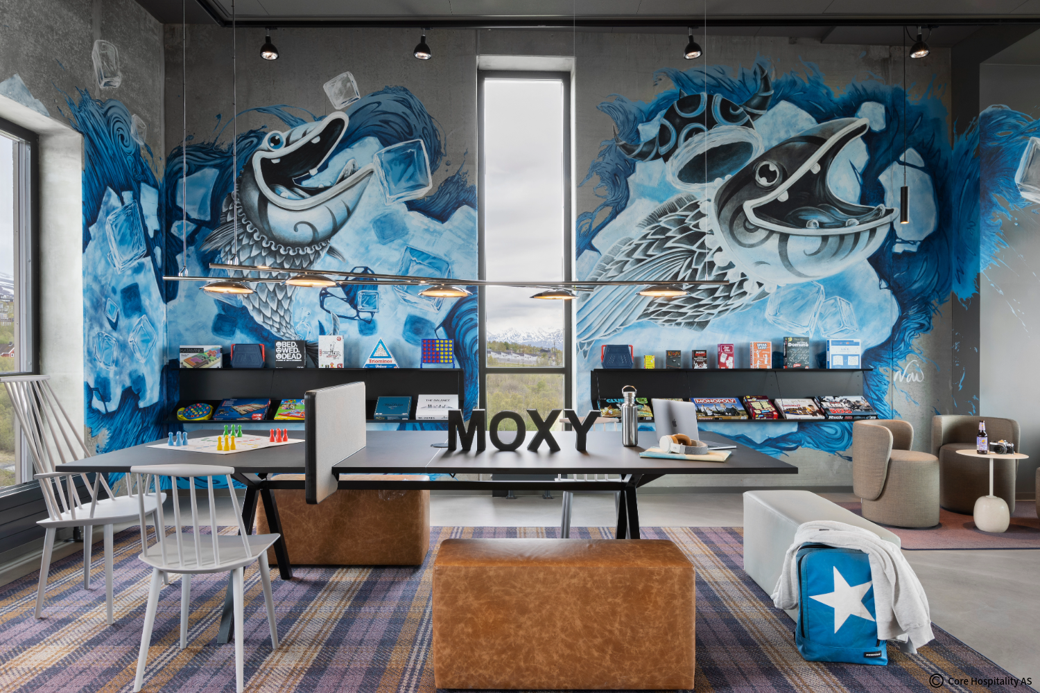 Tromso public area instalation