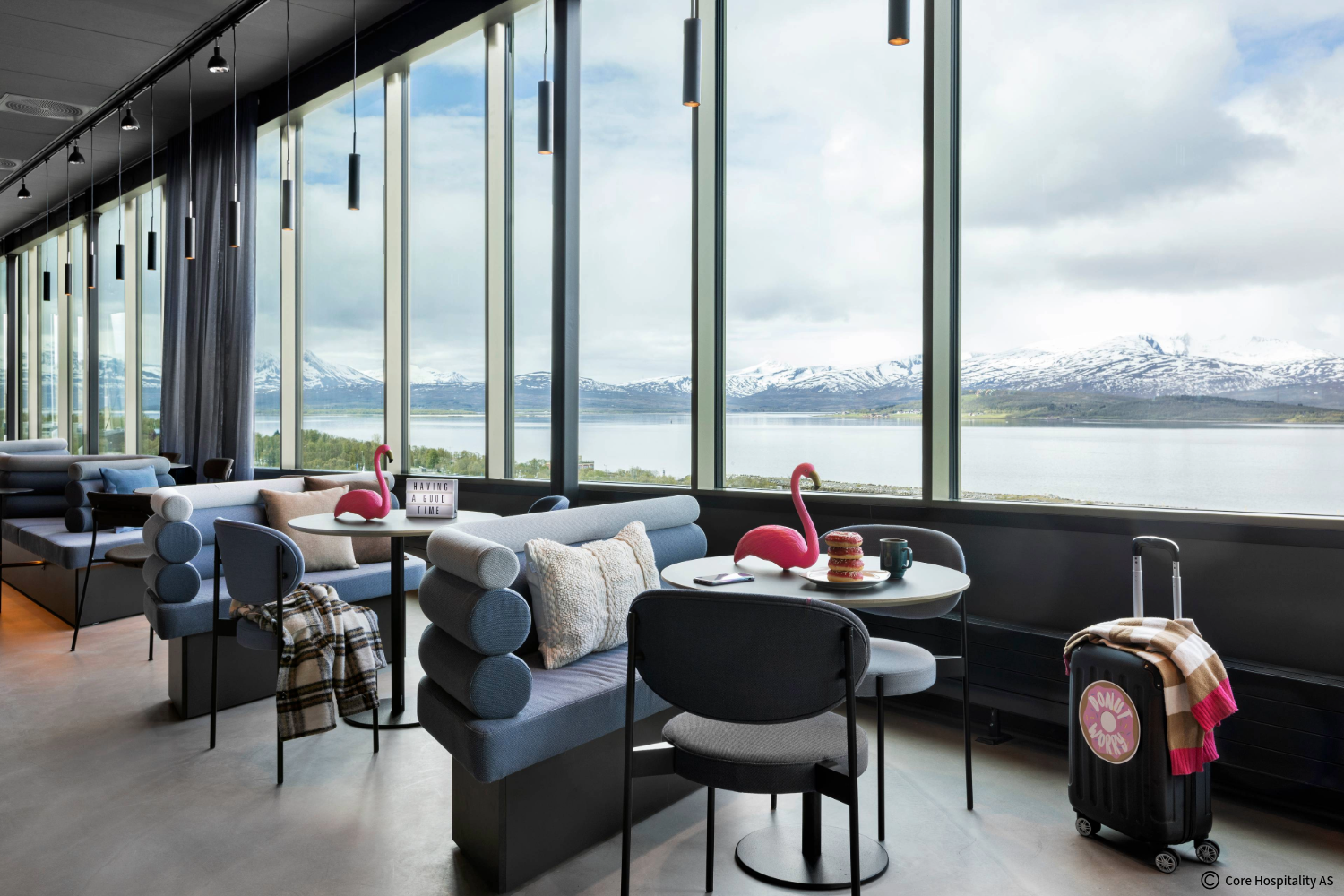 Tromso public area instalation