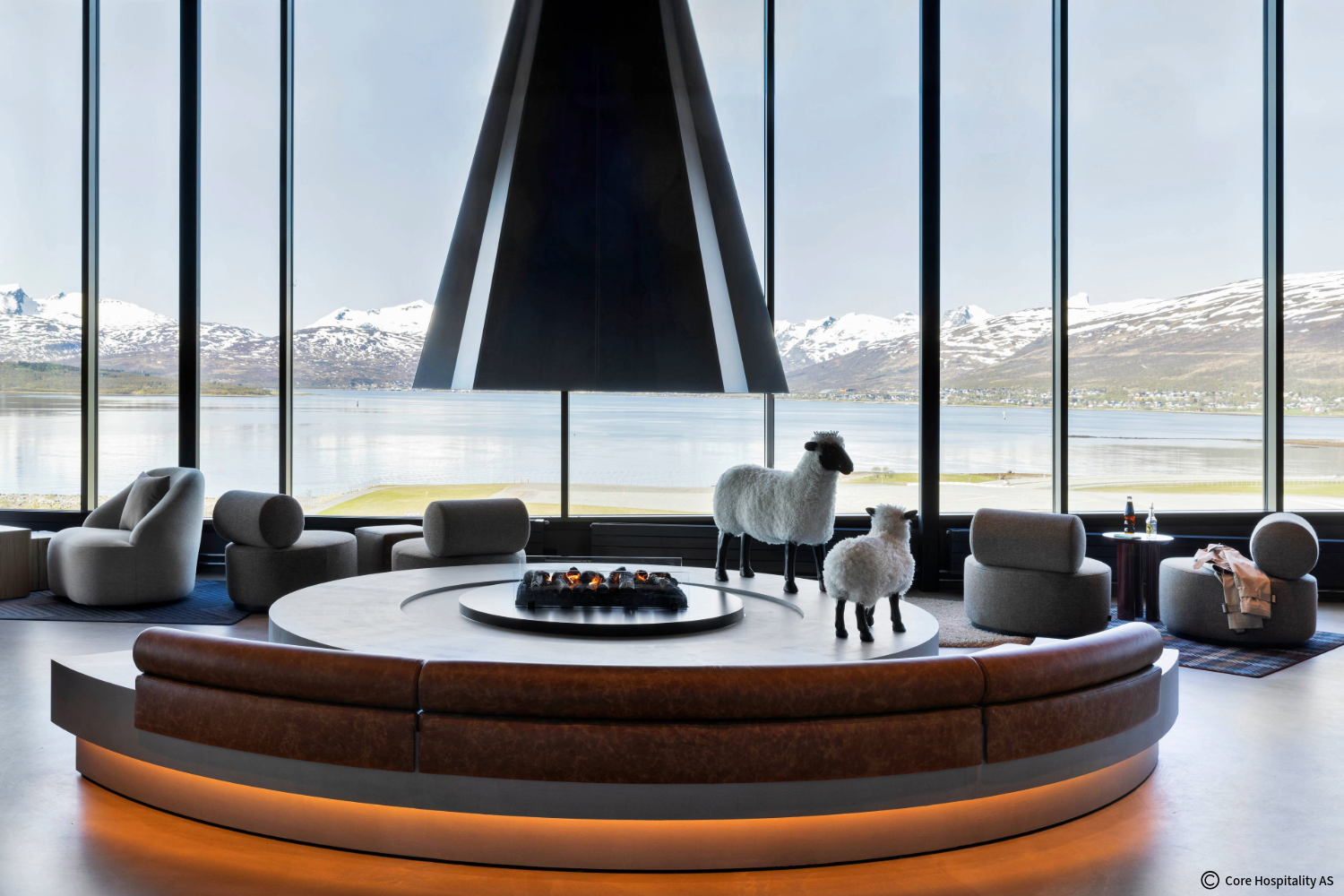 Tromso public area instalation