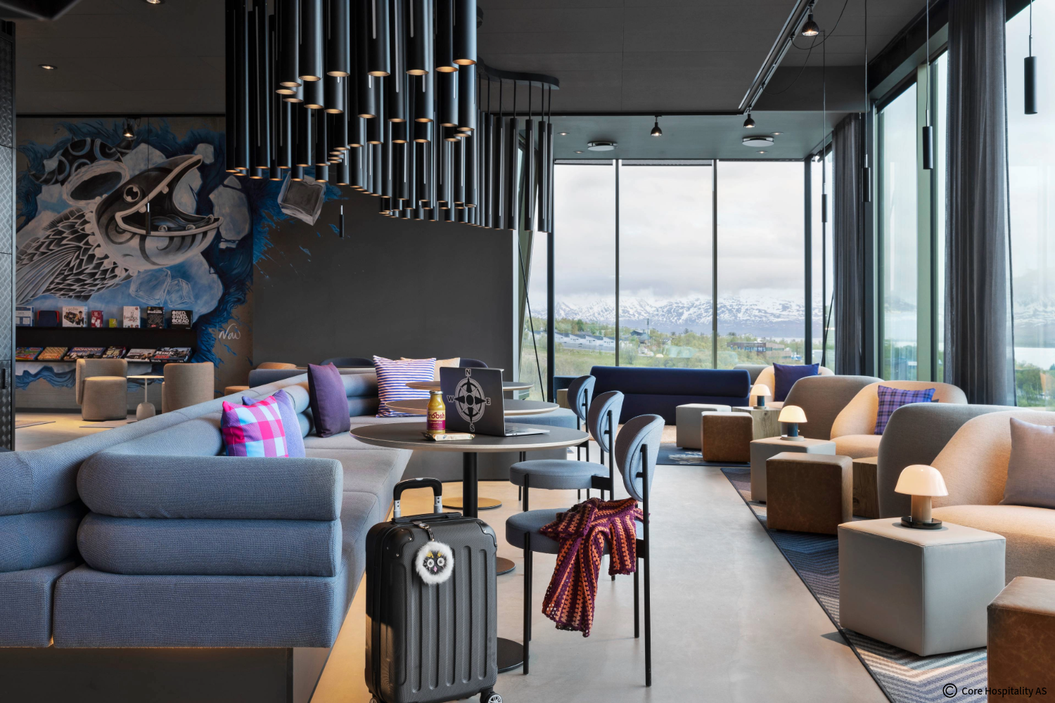 Tromso public area instalation