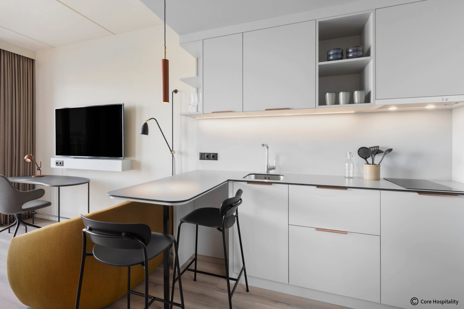 Hotel in Copenhagen rooms furniture