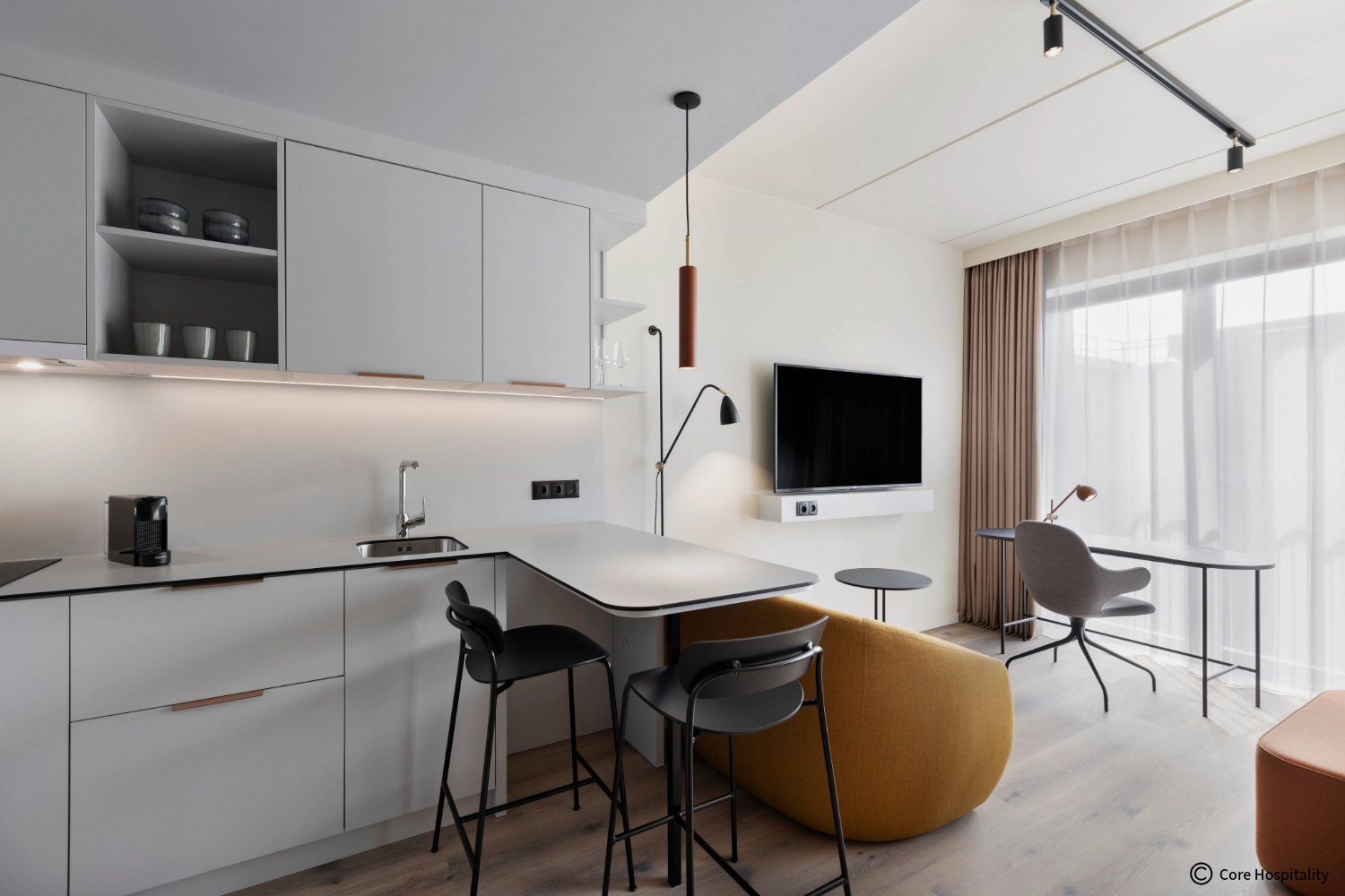 Hotel in Copenhagen rooms furniture