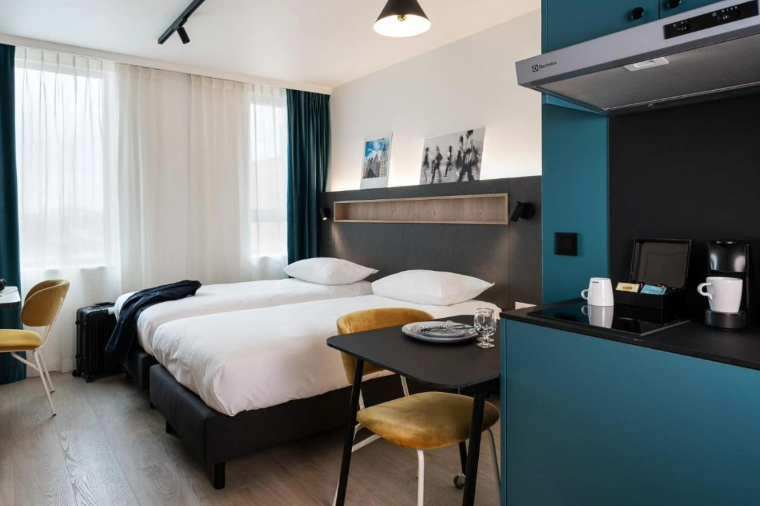Apartment hotel in Ghent furniture