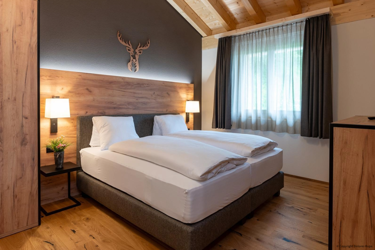 Rooms furniture Mountain resort Brigels, Switzerland