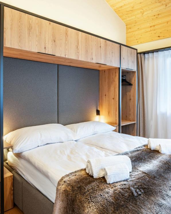 Rooms Mountain resort Hérémence Switzerland refurbisment