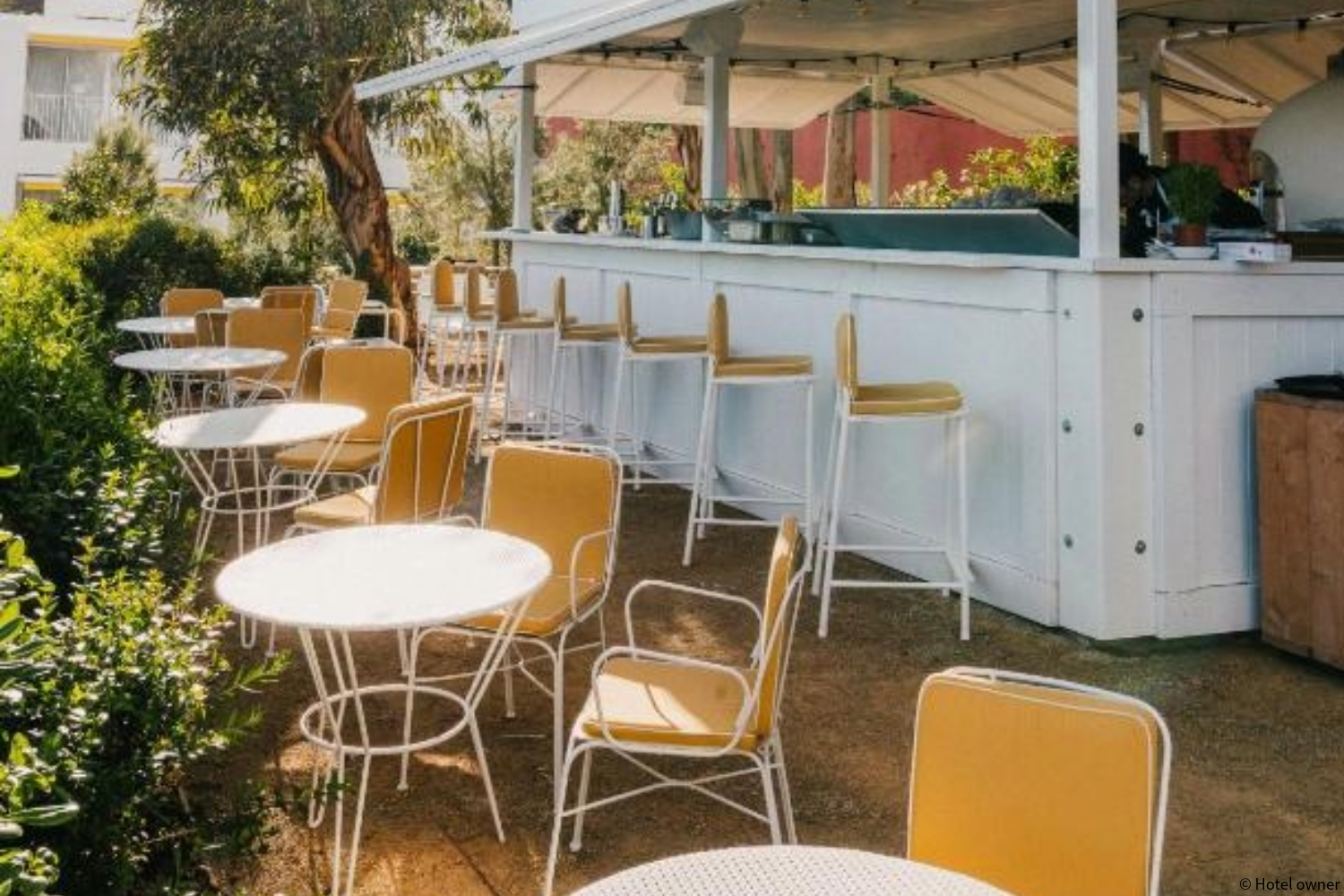 Outdoor area Saint-Raphaël France Refurbishment