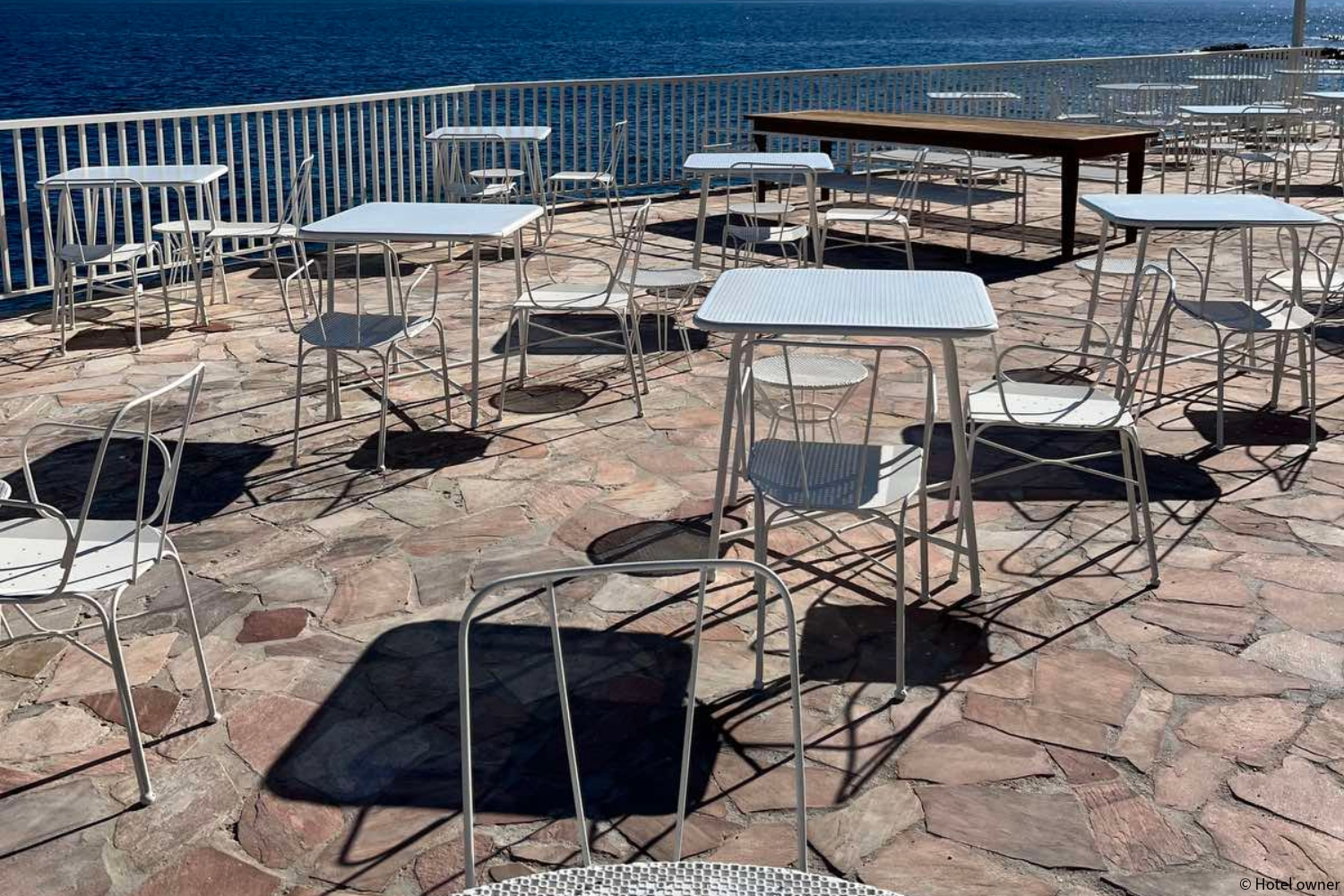 Outdoor area Saint-Raphaël France Refurbishment