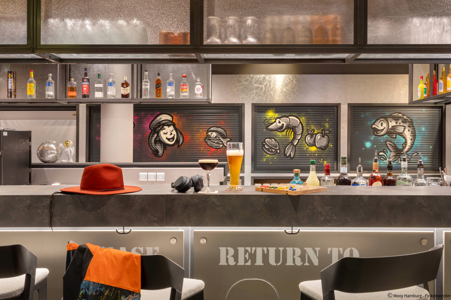 installation Hamburg Finkenwerder public areas