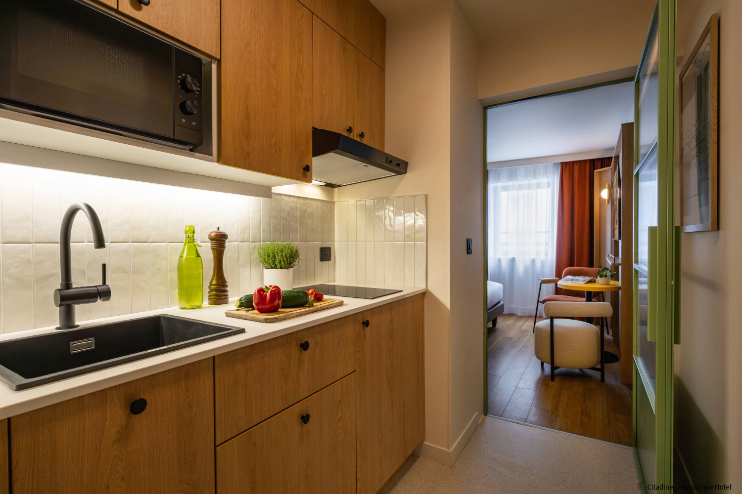 installation Rooms Republique, Paris, France